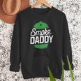 Smoke Daddy Green Egg Pitmaster Dad Tshirt BBQ Grill Men Sweatshirt