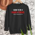 Soon To Be A Daddy Of Twins Expecting Father Men Sweatshirt