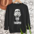 Star Wars Father's Day Stormtrooper Dad Is A Trooper Vintage Men Sweatshirt