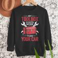 My Toolbox Costs More Than Your Car Mechanic Dad Rrepair Guy Men Sweatshirt
