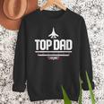 Top Gun Father's Day Top Dad Men Sweatshirt
