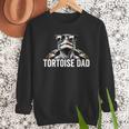 Tortoise Dad Tortoise With Sunglasses Vintage Tortoise Dad Men Sweatshirt