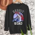 Transformers Father's Day Optimus Prime Heroic Dad Vintage Men Sweatshirt