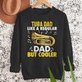 Tuba Player Men Dad Grandpa Marching Band Brass Tubist Men Sweatshirt