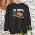 USS Brooke FFG-1 Frigate Veterans Day Son Father Grandpa Dad Men Sweatshirt USS Brooke FFG-1 Frigate Veterans Day Son Father Grandpa Dad Men Sweatshirt