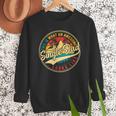 Vintage Awesome Single Dad Retro Fathers Day For Dad Grandpa Men Sweatshirt
