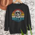 Vintage Best Doodle Dad Ever Father's Day Golden Doodle Men Sweatshirt