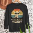 Vintage Chihuahua Dad Dog Lovers Father's Day Tee Men Sweatshirt