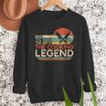 Vintage Cooking Dad The Man The Myth The Legend Chef Men Sweatshirt