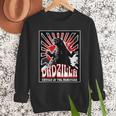 Vintage Dadzilla Father Of The Monsters Fathers Day Men Sweatshirt