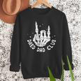Vintage Dead Dad Club Matching 2 Sides Fathers Day Men Sweatshirt