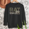 Vintage Distressed Rat Dad Men Sweatshirt