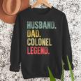 Vintage Husband Dad Colonel Legend Retro T-Shirt Men Sweatshirt Vintage Husband Dad Colonel Legend Retro T-Shirt Men Sweatshirt