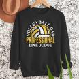 Volleyball Dad Professional Line Judge Volleyball Dad Men Sweatshirt