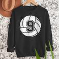 Volleyball Player 9 Volleyball Mom Dad Jersey Number 9 Men Sweatshirt