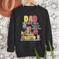 The Wheels On The Bus Dad Birthday Crew Party Toddler Kids Men Sweatshirt
