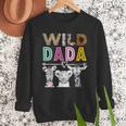 Wild Dada Zoo Theme Birthday Safari Jungle Matching Party Men Sweatshirt