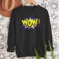 WowShirt WOW Dad Mom Men Women Boys Girls Tee Men Sweatshirt
