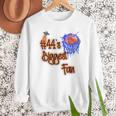 44 Biggest Fan Of Basketball Player Number 44 Dad Mom Men Sweatshirt