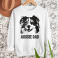 Aussie Dad Australian Shepherd Dog Dad For Men Men Sweatshirt