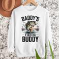 Boy Daddy Fishing Buddy Matching Fishing Bass Fishing Men Sweatshirt