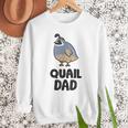 California Quail Bird Dad Quail Dad Men Sweatshirt
