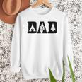 Camping Dad Father's Day Outdoor Bushcraft Camper Men Sweatshirt