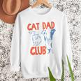 Cat Dad Club Life Is Better With Cats Father's Day Cat Dad Men Sweatshirt