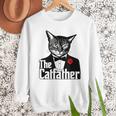 The Cat Father Cool Cat Dad Cat Lovers Men Sweatshirt