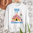 Dad Of The Birthday Boy Circus Ringmaster Party Birthday Men Sweatshirt