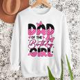 Dad Of The Birthday Girl Pink Family Birthday Girls Party Men Sweatshirt