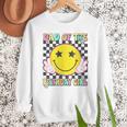 Dad Of The Birthday Girl Retro Family Matching Party Bday Men Sweatshirt