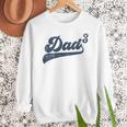 Dad3 Dad Cubed Father Of Three Daddy 3 Third Time Dad Men Sweatshirt Dad3 Dad Cubed Father Of Three Daddy 3 Third Time Dad Men Sweatshirt