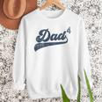 Dad4 Daddy Of 4 Kids Father Of Four Fourth Time Dad Men Sweatshirt