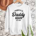 Daddy Again 2026 Promoted To Daddy Again 2026 Dad Again Men Sweatshirt