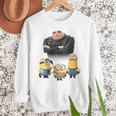 Despicable Me Minions Father's Day 1 Dad Cardboard Sign Men Sweatshirt