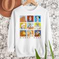 Disney Classic Father's Day Disney Dads Colorful Panels Men Sweatshirt