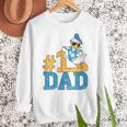 Disney Donald Duck Number One Dad Sunglasses Father's Day Men Sweatshirt