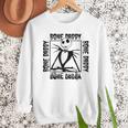 Disney The Nightmare Before Christmas Jack Bone Daddy Frame Men Sweatshirt