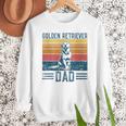 Dog Golden Dad Vintage Golden Retriever Dad Small Men Sweatshirt