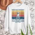 Dog Ridgeback Dad Vintage Rhodesian Ridgeback Dad Men Sweatshirt