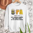 Drinking Opa Like A Regular Grandpa Much Cooler Beer Dad Men Sweatshirt