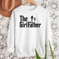 The Girl Father Dad Of Girls Daddy Daughter Men Sweatshirt