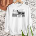 Great Dane Dad Distressed American Flag Patriotic Dog Men Sweatshirt