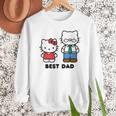 Hello Kitty Best Dad Fathers Day Small Men Sweatshirt Hello Kitty Best Dad Fathers Day Small Men Sweatshirt
