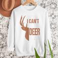 Hunting Sorry Deer Season Hunter Dad Father Day Men Sweatshirt