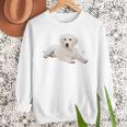 Labrador Retriever Shirt Yellow Love Lab Mom Dog Dad Men Sweatshirt