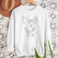 Long Haired Chihuahua Dog For Men Women Dog Mom Dad Men Sweatshirt