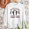 Marvel Deadpool Father's Day Who Tells Dad Jokes This Guy Men Sweatshirt