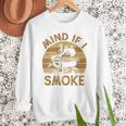 Mind If I Smoke BBQ Barbeque Grilling Chef Dad Men Sweatshirt